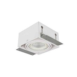 Stropní zápustné bodové svítidlo Azzardo Nova 1 GIPs black/black AZ2873 GU10+ADAP111/ES111 1x40/1x50W IP20 15cm bílé - AZZARDO Obrázek pro produkt Stropní zápustné bodové svítidlo Azzardo Nova 1 GIPs black/black AZ2873 GU10+ADAP111/ES111 1x40/1x50W IP20 15cm bílé - AZZARDO