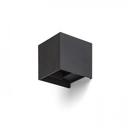 Svítidlo nástěnné TITO SQ DIMM nástěnná černá 230V LED 2x3W IP65 3000K - RED - DESIGN RENDL Obrázek pro produkt Svítidlo nástěnné TITO SQ DIMM nástěnná černá 230V LED 2x3W IP65 3000K - RED - DESIGN RENDL