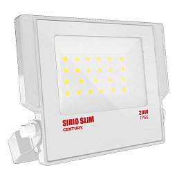 LED reflektor SIRIO SLIM BÍLÝ 20W 4000K 110d 147x160x28mm IP66 IK08 - CENTURY Obrázek pro produkt LED reflektor SIRIO SLIM BÍLÝ 20W 4000K 110d 147x160x28mm IP66 IK08 - CENTURY