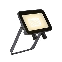 Reflektor FLOODI M antracit 30W 2980lm 3000K CRI80 IP65 - BIG WHITE (SLV) Obrázek pro produkt Reflektor FLOODI M antracit 30W 2980lm 3000K CRI80 IP65 - BIG WHITE (SLV)