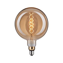 1879 LED BigGlobe E27 230V 7W 1800K stmívatelné zlatá - PAULMANN Obrázek pro produkt 1879 LED BigGlobe E27 230V 7W 1800K stmívatelné zlatá - PAULMANN
