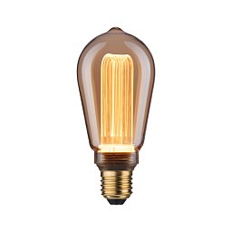Inner Glow Edition LED žárovka Arc E27 230V 3,5W 1800K zlatá - PAULMANN Obrázek pro produkt Inner Glow Edition LED žárovka Arc E27 230V 3,5W 1800K zlatá - PAULMANN