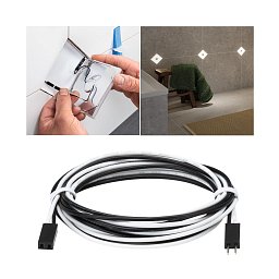 LumiTiles kabel Square teplá bílá 0,7m 12V černá umělá hmota - PAULMANN Obrázek pro produkt LumiTiles kabel Square teplá bílá 0,7m 12V černá umělá hmota - PAULMANN