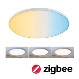 LED Panel Smart Home Zigbee Velora kruhové 600mm měnitelná bílá bílá stmívatelné - PAULMANN Obrázek pro produkt LED Panel Smart Home Zigbee Velora kruhové 600mm měnitelná bílá bílá stmívatelné - PAULMANN