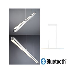 LED závěsné svítidlo Smart Home Bluetooth Lento měnitelná bílá 43W bílá stmívatelné - PAULMANN Obrázek pro produkt LED závěsné svítidlo Smart Home Bluetooth Lento měnitelná bílá 43W bílá stmívatelné - PAULMANN