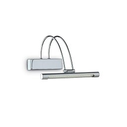 LED Nástěnné svítidlo Ideal Lux Bow AP36 cromo 005386 chromové 26cm - IDEALLUX Obrázek pro produkt LED Nástěnné svítidlo Ideal Lux Bow AP36 cromo 005386 chromové 26cm - IDEALLUX