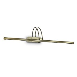 LED Nástěnné svítidlo Ideal Lux Bow AP114 brunito 121147 bronzové 76cm - IDEALLUX Obrázek pro produkt LED Nástěnné svítidlo Ideal Lux Bow AP114 brunito 121147 bronzové 76cm - IDEALLUX