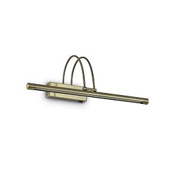 LED Nástěnné svítidlo Ideal Lux Bow AP66 brunito 121161 bronzové 46cm - IDEALLUX Obrázek pro produkt LED Nástěnné svítidlo Ideal Lux Bow AP66 brunito 121161 bronzové 46cm - IDEALLUX