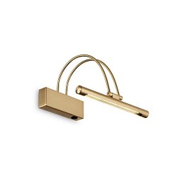 LED Nástěnné svítidlo Ideal Lux Bow AP36 ottone satinato 121154 mosazné 26cm - IDEALLUX Obrázek pro produkt LED Nástěnné svítidlo Ideal Lux Bow AP36 ottone satinato 121154 mosazné 26cm - IDEALLUX