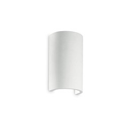 Nástěnné svítidlo Ideal Lux Flash Gesso AP1 round 214696 1x40W kulaté - IDEALLUX Obrázek pro produkt Nástěnné svítidlo Ideal Lux Flash Gesso AP1 round 214696 1x40W kulaté - IDEALLUX