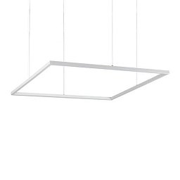 LED Závěsné svítidlo Ideal Lux ORACLE SLIM D90 SQUARE WH 3000K 259192 51W 4100lm 3000K IP20 85cm hranaté bílé - IDEALLUX Obrázek pro produkt LED Závěsné svítidlo Ideal Lux ORACLE SLIM D90 SQUARE WH 3000K 259192 51W 4100lm 3000K IP20 85cm hranaté bílé - IDEALLUX