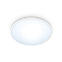 LED Stropní přisazené svítidlo WiZ Superslim 8719514338012 16W 1500lm 2700-6500K IP20 29,2cm bílé, stmívatelné - PHILIPS (929002685101) Obrázek pro produkt LED Stropní přisazené svítidlo WiZ Superslim 8719514338012 16W 1500lm 2700-6500K IP20 29,2cm bílé, stmívatelné - PHILIPS (929002685101)