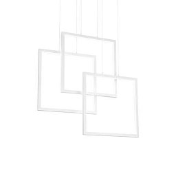 FRAME SP QUADRATO BIANCO - IDEALLUX Obrázek pro produkt FRAME SP QUADRATO BIANCO - IDEALLUX