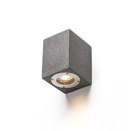 KANE I nástěnná beton/dekor tmavý granit 230V LED GU10 5W IP65 - RED - DESIGN RENDL Obrázek pro produkt KANE I nástěnná beton/dekor tmavý granit 230V LED GU10 5W IP65 - RED - DESIGN RENDL