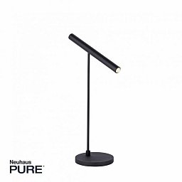 Stolní lampa PURE-TUTUA LED 6W 3000K Ra90 660lm černá stmívatelná - PAUL NEUHAUS Obrázek pro produkt Stolní lampa PURE-TUTUA LED 6W 3000K Ra90 660lm černá stmívatelná - PAUL NEUHAUS