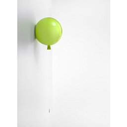 Memory, nástěnné svítidlo zelené jablko lesklé, 1x15W E27, prům. 25cm - BROKIS C Obrázek pro produkt Memory, nástěnné svítidlo zelené jablko lesklé, 1x15W E27, prům. 25cm - BROKIS C