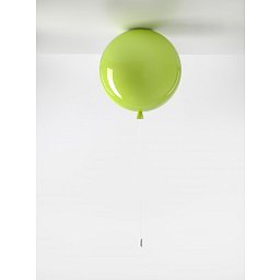 Memory, nástěnné svítidlo zelené jablko lesklé, 1x15W E27, prům. 40cm - BROKIS C Obrázek pro produkt Memory, nástěnné svítidlo zelené jablko lesklé, 1x15W E27, prům. 40cm - BROKIS C