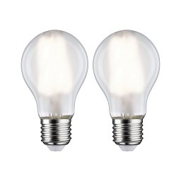 LED žárovka Filament E27 230V 2x7W 4000K mat - PAULMANN Obrázek pro produkt LED žárovka Filament E27 230V 2x7W 4000K mat - PAULMANN