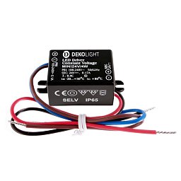 Deko-Light LED-napájení MINI, CV, 24V/4W konstantní napětí 0-170 mA IP65 24V DC 4,00 W - LIGHT IMPRESSIONS Obrázek pro produkt Deko-Light LED-napájení MINI, CV, 24V/4W konstantní napětí 0-170 mA IP65 24V DC 4,00 W - LIGHT IMPRESSIONS