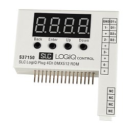 SLC LogiQ Plugin 4CH DMX512 RDM - TLG Obrázek pro produkt SLC LogiQ Plugin 4CH DMX512 RDM - TLG