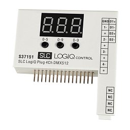 SLC LogiQ Plugin 4CH DMX512 - TLG Obrázek pro produkt SLC LogiQ Plugin 4CH DMX512 - TLG