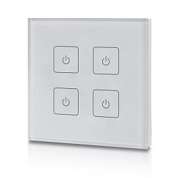 SLC Wall remote RF Touch Mono 4 Zones - TLG Obrázek pro produkt SLC Wall remote RF Touch Mono 4 Zones - TLG