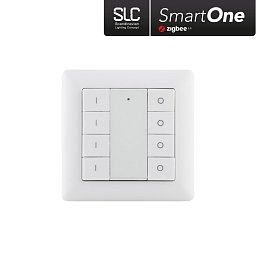 SLC SmartOne Zigbee Wall Remote 4 x Mono - TLG Obrázek pro produkt SLC SmartOne Zigbee Wall Remote 4 x Mono - TLG