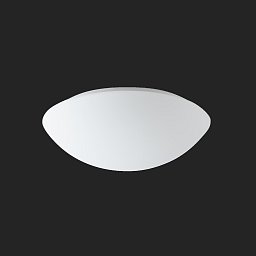 AURA 10 stropní/nástěnné skleněné svítidlo bílá IP44 3000/4000 K 14W LED HF - OSMONT Obrázek pro produkt AURA 10 stropní/nástěnné skleněné svítidlo bílá IP44 3000/4000 K 14W LED HF - OSMONT
