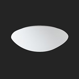 AURA 11 stropní/nástěnné skleněné svítidlo bílá IP44 2x60W E27 HF - OSMONT Obrázek pro produkt AURA 11 stropní/nástěnné skleněné svítidlo bílá IP44 2x60W E27 HF - OSMONT