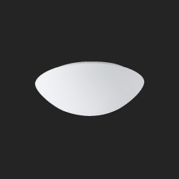 AURA 3 stropní/nástěnné skleněné svítidlo bílá IP43 3000 K 14W LED HF nouzové kombinované 3 h - OSMONT Obrázek pro produkt AURA 3 stropní/nástěnné skleněné svítidlo bílá IP43 3000 K 14W LED HF nouzové kombinované 3 h - OSMONT
