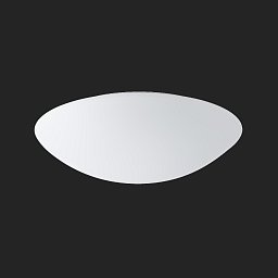 AURA 4 stropní/nástěnné skleněné svítidlo bílá IP43 4000 K 20W LED nouzové kombinované 3 h - OSMONT Obrázek pro produkt AURA 4 stropní/nástěnné skleněné svítidlo bílá IP43 4000 K 20W LED nouzové kombinované 3 h - OSMONT