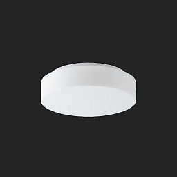 ELSA 2 IP stropní/nástěnné skleněné svítidlo bílá IP65 3000 K 11W LED nouzové kombinované 3 h - OSMONT Obrázek pro produkt ELSA 2 IP stropní/nástěnné skleněné svítidlo bílá IP65 3000 K 11W LED nouzové kombinované 3 h - OSMONT