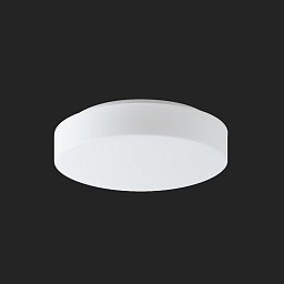 ELSA 3 stropní/nástěnné skleněné svítidlo bílá IP44 3000 K 14W LED HF nouzové kombinované 3 h - OSMONT Obrázek pro produkt ELSA 3 stropní/nástěnné skleněné svítidlo bílá IP44 3000 K 14W LED HF nouzové kombinované 3 h - OSMONT
