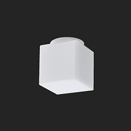 APUS 1 stropní/nástěnné skleněné svítidlo bílá IP44 3000 K 2W LED - OSMONT Obrázek pro produkt APUS 1 stropní/nástěnné skleněné svítidlo bílá IP44 3000 K 2W LED - OSMONT