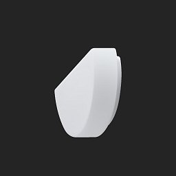 NARA 1 nástěnné skleněné svítidlo bílá IP43 3000 K 15W LED nouzové kombinované 3 h - OSMONT Obrázek pro produkt NARA 1 nástěnné skleněné svítidlo bílá IP43 3000 K 15W LED nouzové kombinované 3 h - OSMONT