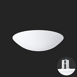 TITAN V2 stropní/nástěnné plastové polovestavné svítidlo bílá IP44 3000 K 27W LED HF nouzové kombinované 3 h - OSMONT Obrázek pro produkt TITAN V2 stropní/nástěnné plastové polovestavné svítidlo bílá IP44 3000 K 27W LED HF nouzové kombinované 3 h - OSMONT