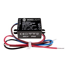 Deko-Light LED-napájení MINI, CV, 12V/4W konstantní napětí 0-330 mA IP65 12V DC 4,00 W - LIGHT IMPRESSIONS Obrázek pro produkt Deko-Light LED-napájení MINI, CV, 12V/4W konstantní napětí 0-330 mA IP65 12V DC 4,00 W - LIGHT IMPRESSIONS