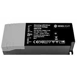 Deko-Light LED-napájení BASIC, DIM, CV, 12V 2,5-25W konstantní napětí 200-2080 mA IP20 stmívatelné 12V DC 2,50-25,00 W - LIGHT IMPRESSIONS Obrázek pro produkt Deko-Light LED-napájení BASIC, DIM, CV, 12V 2,5-25W konstantní napětí 200-2080 mA IP20 stmívatelné 12V DC 2,50-25,00 W - LIGHT IMPRESSIONS