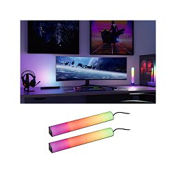 EntertainLED Lightbar Dynamic RGB 2x0,6W RGB - PAULMANN Obrázek pro produkt EntertainLED Lightbar Dynamic RGB 2x0,6W RGB - PAULMANN