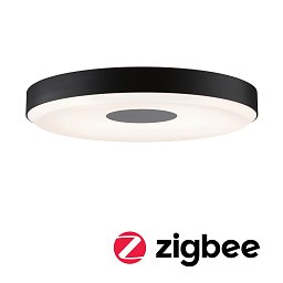 LED stropní svítidlo Smart Home Zigbee Puric Pane Effect 2700K / 230V 16 / 1x1,5W stmívatelné černá/šedá - PAULMANN Obrázek pro produkt LED stropní svítidlo Smart Home Zigbee Puric Pane Effect 2700K / 230V 16 / 1x1,5W stmívatelné černá/šedá - PAULMANN