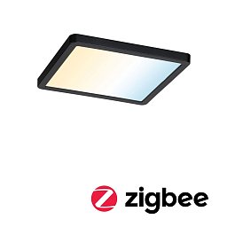 VariFit LED vestavné svítidlo Smart Home Zigbee Areo IP44 hranaté 175x175mm měnitelná bílá černá stmívatelné - PAULMANN Obrázek pro produkt VariFit LED vestavné svítidlo Smart Home Zigbee Areo IP44 hranaté 175x175mm měnitelná bílá černá stmívatelné - PAULMANN