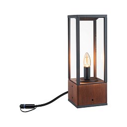 Plug & Shine stojací svítidlo Venea samostatné svítidlo IP44 1900K 2W dřevo - PAULMANN Obrázek pro produkt Plug & Shine stojací svítidlo Venea samostatné svítidlo IP44 1900K 2W dřevo - PAULMANN