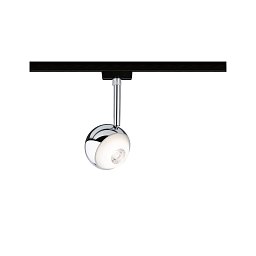 URail LED lištový spot Capsule II spot 6W 2700K stmívatelné 230V černá mat/chrom - PAULMANN Obrázek pro produkt URail LED lištový spot Capsule II spot 6W 2700K stmívatelné 230V černá mat/chrom - PAULMANN