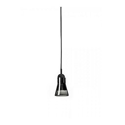 Závěsné svítidlo SHADOWS PC897 šedá kouřová transparentní / dub evropský černě mořený / černý kabel - BROKIS A Obrázek pro produkt Závěsné svítidlo SHADOWS PC897 šedá kouřová transparentní / dub evropský černě mořený / černý kabel - BROKIS A