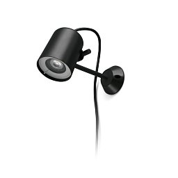 FLOW nástěnná lampa, černá, se zápichem do země - FARO Obrázek pro produkt FLOW nástěnná lampa, černá, se zápichem do země - FARO
