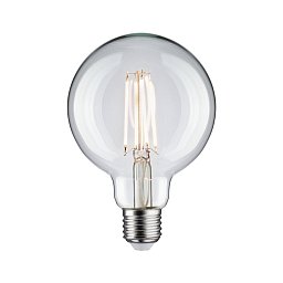 Filament 230V LED Globe G95 E27 7,5W 4000K čirá - PAULMANN Obrázek pro produkt Filament 230V LED Globe G95 E27 7,5W 4000K čirá - PAULMANN