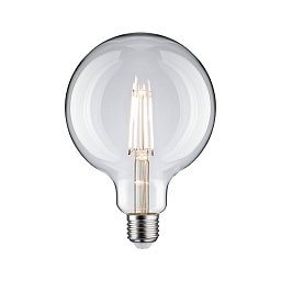 Filament 230V LED Globe G125 E27 9W 4000K čirá - PAULMANN Obrázek pro produkt Filament 230V LED Globe G125 E27 9W 4000K čirá - PAULMANN