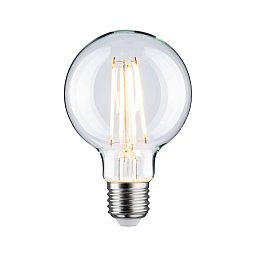 Filament 230V LED Globe G80 E27 7,5W 2700K stmívatelné čirá - PAULMANN Obrázek pro produkt Filament 230V LED Globe G80 E27 7,5W 2700K stmívatelné čirá - PAULMANN
