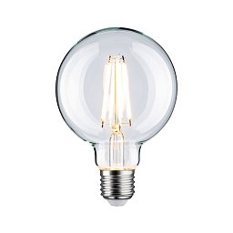 Filament 230V LED Globe G95 E27 9W 2700K stmívatelné čirá - PAULMANN Obrázek pro produkt Filament 230V LED Globe G95 E27 9W 2700K stmívatelné čirá - PAULMANN