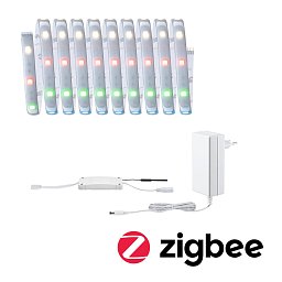 MaxLED 250 LED Strip Smart Home Zigbee RGBW s krytím základní sada 3m IP44 15W 30LEDs/m RGBW+ 36VA - PAULMANN Obrázek pro produkt MaxLED 250 LED Strip Smart Home Zigbee RGBW s krytím základní sada 3m IP44 15W 30LEDs/m RGBW+ 36VA - PAULMANN
